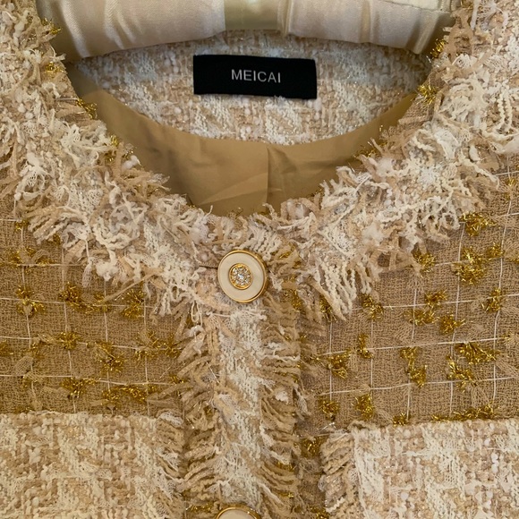 MEICAI tweed jacket - Picture 3 of 5